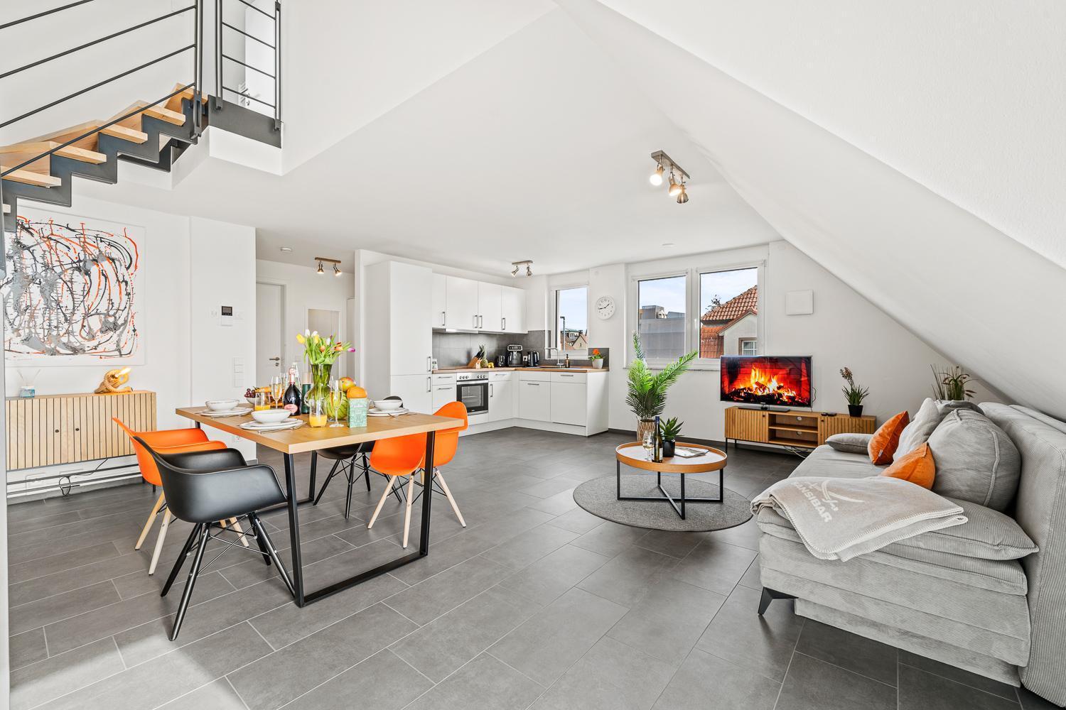 Seezeit Maisonette In Direkter Seenaehe Friedrichshafen Exterior photo